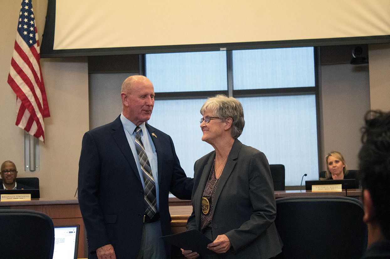 Raymore Police Chief Jan Zimmerman